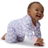 3-Pack Baby Girls Rainbow Rules Lap Shoulder Footless Pajamas-Gerber Childrenswear Wholesale