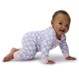 3-Pack Baby Girls Rainbow Rules Lap Shoulder Footless Pajamas-Gerber Childrenswear Wholesale