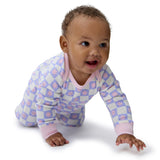 3-Pack Baby Girls Rainbow Rules Lap Shoulder Footless Pajamas-Gerber Childrenswear Wholesale