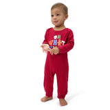 3-Pack Baby Seasonal Mix Lap Shoulder Footless Pajamas-Gerber Childrenswear Wholesale