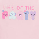 4-Piece Baby Girls Party Onesies® Bodysuits and Pants-Gerber Childrenswear Wholesale