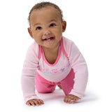 4-Piece Baby Girls Party Onesies® Bodysuits and Pants-Gerber Childrenswear Wholesale