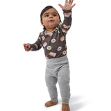 4-Piece Baby Neutral Miso Onesies® Bodysuits and Pants-Gerber Childrenswear Wholesale