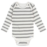 5-Pack Baby Boys Grey Heather Long Sleeve Bodysuits-Gerber Childrenswear Wholesale