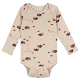 5-Pack Baby Boys Black Iris Long Sleeve Bodysuits-Gerber Childrenswear Wholesale