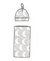 2-Piece Baby Neutral Moons Swaddle and Cap Set-Gerber Childrenswear Wholesale