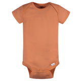 5-Pack Baby Boys Green/ Brown Short Sleeve Onesies® Bodysuits-Gerber Childrenswear Wholesale