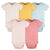 5-Pack Baby Girls Blue/ Pink Short Sleeve Onesies® Bodysuits-Gerber Childrenswear Wholesale