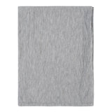 2-Piece Baby Neutral Gray Heather Robe & Swaddle Blanket Set-Gerber Childrenswear Wholesale