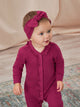 Baby Girls Wine Headband-Gerber Childrenswear Wholesale