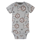5-Pack Baby Boys Lion Short Sleeve Onesies® Bodysuits-Gerber Childrenswear Wholesale