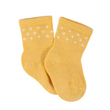 4-Pack Baby Girls Daisy Wiggle Proof™ Socks-Gerber Childrenswear Wholesale