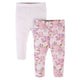 2-Pack Baby Girls Floral Princess Pull-On Pants-Gerber Childrenswear Wholesale