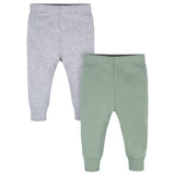 2-Pack Baby Boys Grey Pants-Gerber Childrenswear Wholesale