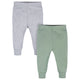 2-Pack Baby Boys Grey Pants-Gerber Childrenswear Wholesale