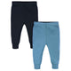 2-Pack Baby Boys Blue Pants-Gerber Childrenswear Wholesale