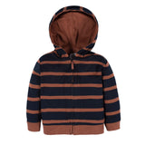 3-Piece Baby Boys Rust Onesies® Bodysuit, Pull-On Pants & Hoodie Set-Gerber Childrenswear Wholesale