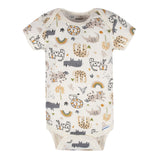 3-Pack Baby Boys Charcoal Short Sleeve Onesies® Bodysuits-Gerber Childrenswear Wholesale
