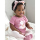 2-Pack Baby Girls Dark Pink Pants-Gerber Childrenswear Wholesale