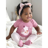 2-Pack Baby Girls Dark Pink Pants-Gerber Childrenswear Wholesale