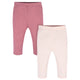 2-Pack Baby Girls Dark Pink Pants-Gerber Childrenswear Wholesale
