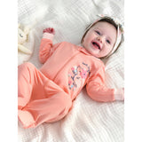 3-Pack Baby Girls Peach Headbands-Gerber Childrenswear Wholesale