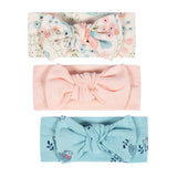 3-Pack Baby Girls Peach Headbands-Gerber Childrenswear Wholesale