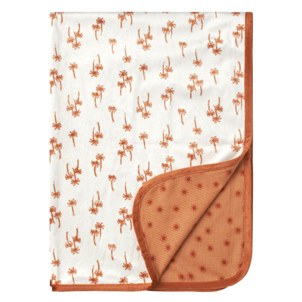 Modern Moments™ by Gerber® Baby Neutral Terra 2-Ply Printed Blanket-Gerber Childrenswear Wholesale