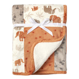 Modern Moments™ by Gerber® Baby Neutral Terra Patchwork Blanket-Gerber Childrenswear Wholesale