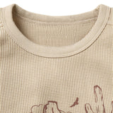 Infant & Toddler Boys Light Tan Box Shirt-Gerber Childrenswear Wholesale