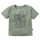 Infant & Toddler Boys Medium Green Box Shirt-Gerber Childrenswear Wholesale