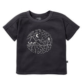 Infant & Toddler Boys Dark Grey Box Shirt-Gerber Childrenswear Wholesale