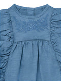 Infant & Toddler Girls Blue Mirage Dress-Gerber Childrenswear Wholesale