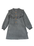 Infant & Toddler Girls Castro Gray Dress-Gerber Childrenswear Wholesale