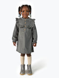 Infant & Toddler Girls Castro Gray Dress-Gerber Childrenswear Wholesale