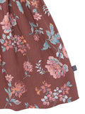 Infant & Toddler Girls Nutmeg Yoked Bow Dress-Gerber Childrenswear Wholesale