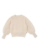Infant & Toddler Girls Oatmeal Heather Puff Sleeve Sweater-Gerber Childrenswear Wholesale