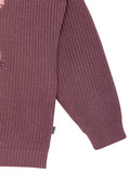 Infant & Toddler Girls Rose Taupe Sibiling Sweater-Gerber Childrenswear Wholesale