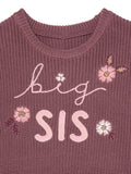 Infant & Toddler Girls Rose Taupe Sibiling Sweater-Gerber Childrenswear Wholesale