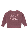 Infant & Toddler Girls Rose Taupe Sibiling Sweater-Gerber Childrenswear Wholesale