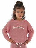 Infant & Toddler Girls Light Pink Embroidered Sweater-Gerber Childrenswear Wholesale