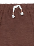 Infantt & Toddler Boys Brown Jogger Pants-Gerber Childrenswear Wholesale