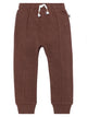 Infantt & Toddler Boys Brown Jogger Pants-Gerber Childrenswear Wholesale