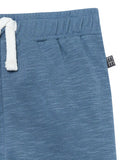 Infant & Toddler Boys Blue Seamed Sweatpants-Gerber Childrenswear Wholesale