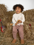 Infant & Toddler Boys Brown Seamed Sweatpants-Gerber Childrenswear Wholesale