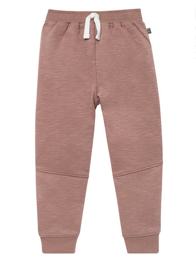 Infant & Toddler Boys Brown Seamed Sweatpants-Gerber Childrenswear Wholesale
