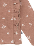 Infant & Toddler Girls Cinnamon Ruffle Crop Top-Gerber Childrenswear Wholesale