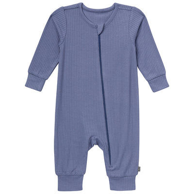 Baby Boys Blue Romper-Gerber Childrenswear Wholesale