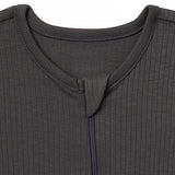 Baby Boys Dark Grey Romper-Gerber Childrenswear Wholesale