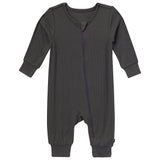 Baby Boys Dark Grey Romper-Gerber Childrenswear Wholesale